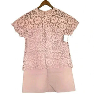 Valentino pink A-line dress 42